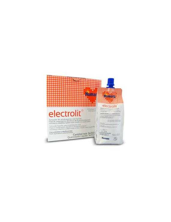 ⭐ Humana electrolit liquido 250ml deshidratacion Barcelona Parafarmacia