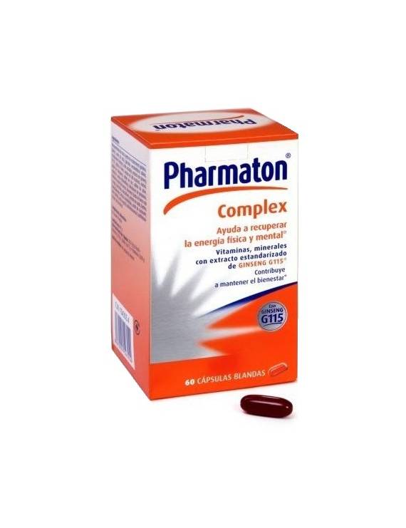 Pharmaton complex - 60 cápsulas blandas