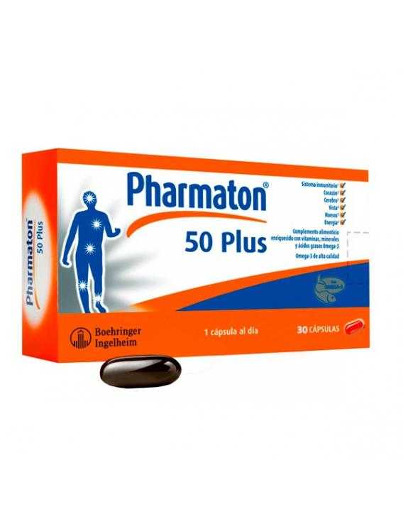 Pharmaton 50 plus 30 cápsulas