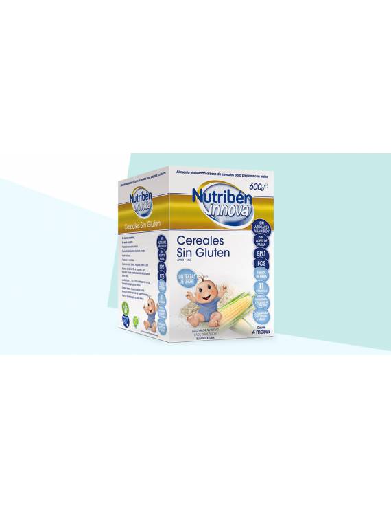 Comprar Nutribén Innova Zero Papilla de Cereales sin Gluten para bebés  desde los 4 meses