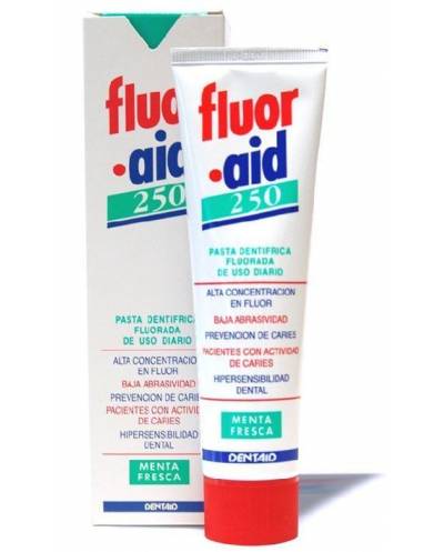 Fluor aid 250 pasta dentífrica 100 ml