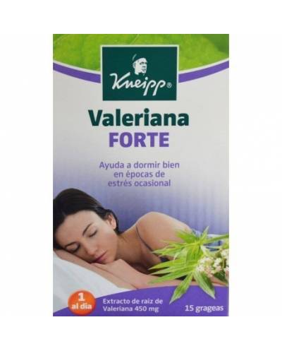 Valeriana forte - 15 grageas - kneipp